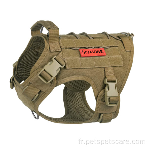 Harnais de chien tactique harnais de chien gilet militaire